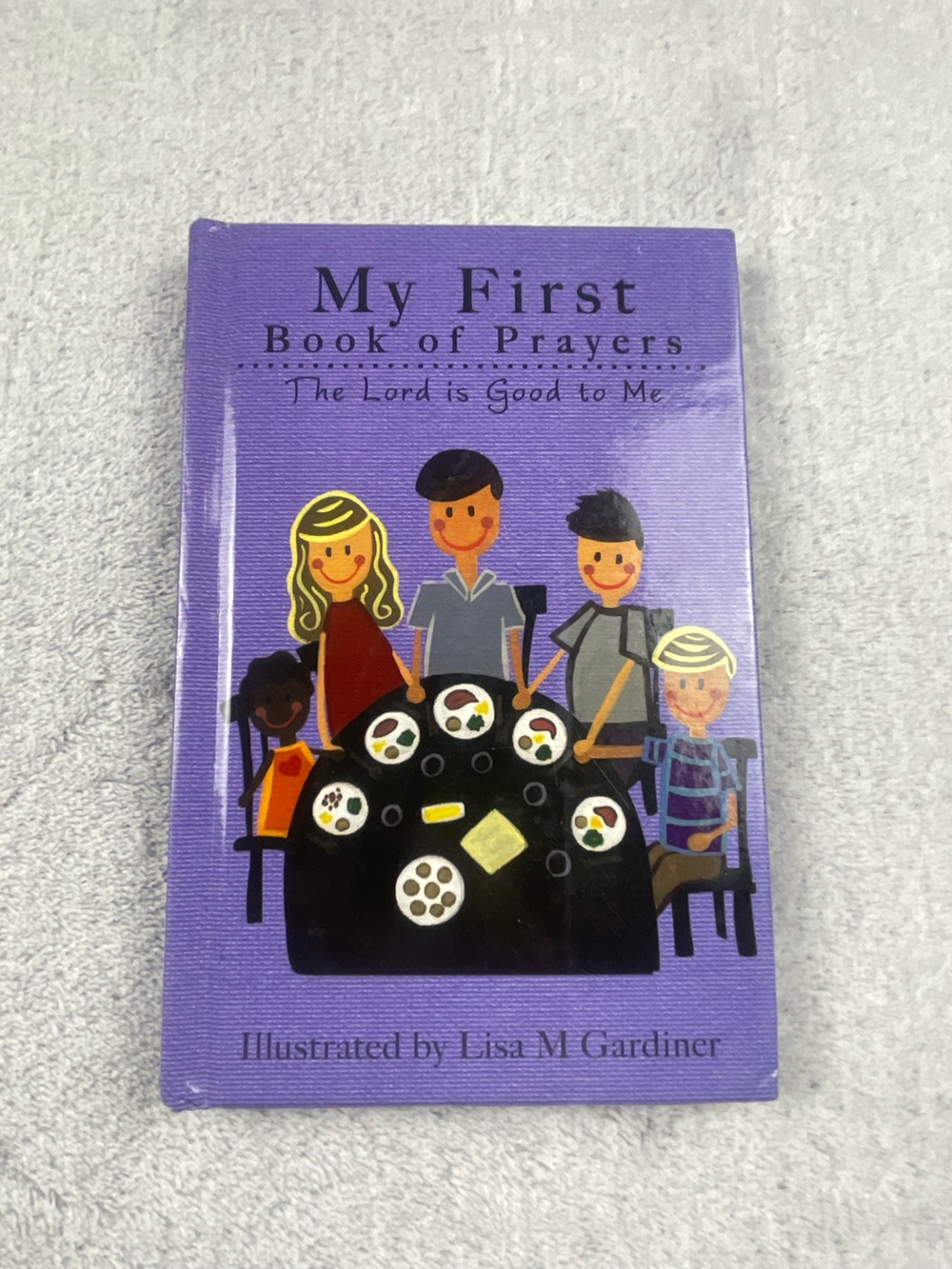 My First Book of Prayers — Purple Illustrated Children’s Prayer Book